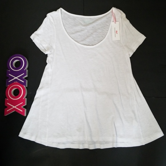 Vineyard Vines Tops - VINEYARD VINES cotton modal swing tee